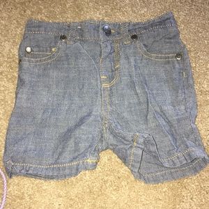 Soft jean shorts for boy